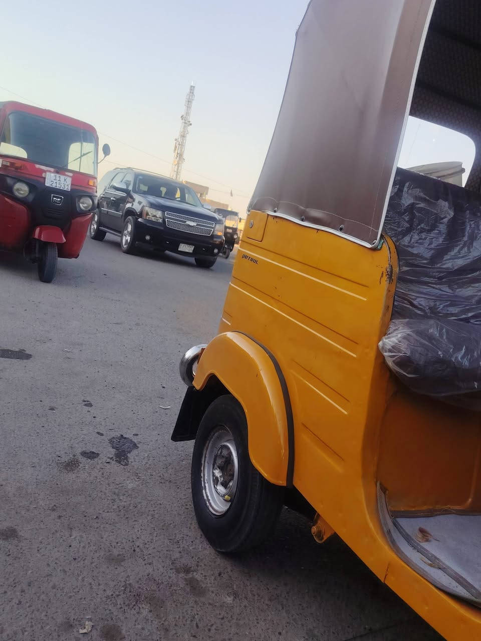تكتك للبيع موديل 18 أوراق المصطفى لا ضربه ولا صبغ فقط دوس مكينه حلوا مكاني بغداد حي النصر شراي اتصل *********** السعر 4300
