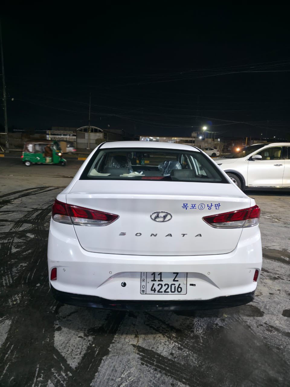 ‎هونداي سوناتا
‎2022 كوري غاز فقط
رقم بغداد
‎الضرر تبديل جاملغ امامي ونبيد بلادي 
‎وباب مبدل وره السايق بكوريا 
‎موصفات واضحه
‎السعر١٤٠ 
‎العنوان بغداد
‎التواصل واتساب فقط
***********
