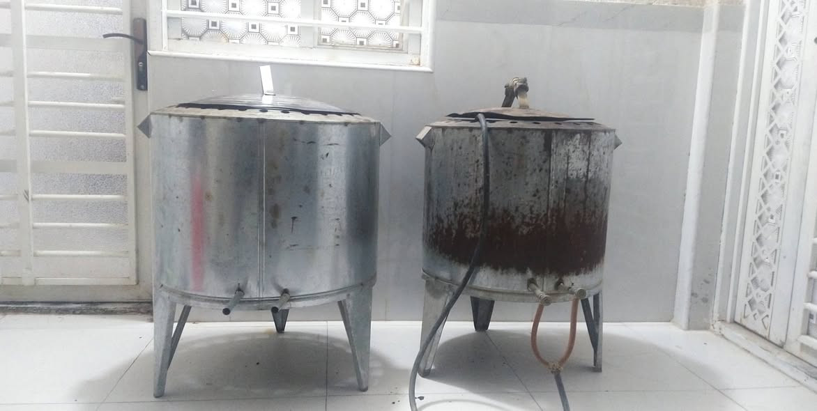 مفرغات + تنانير للبيع عنواني قرب كراج بغداد ***********
