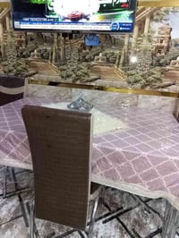 ميز سلايت • ٤ كراسي ٢ مكسورين • بغداد مدينه الصدر