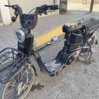 دراجة شحن • بطارية ممتازة • مستعمل نظيف