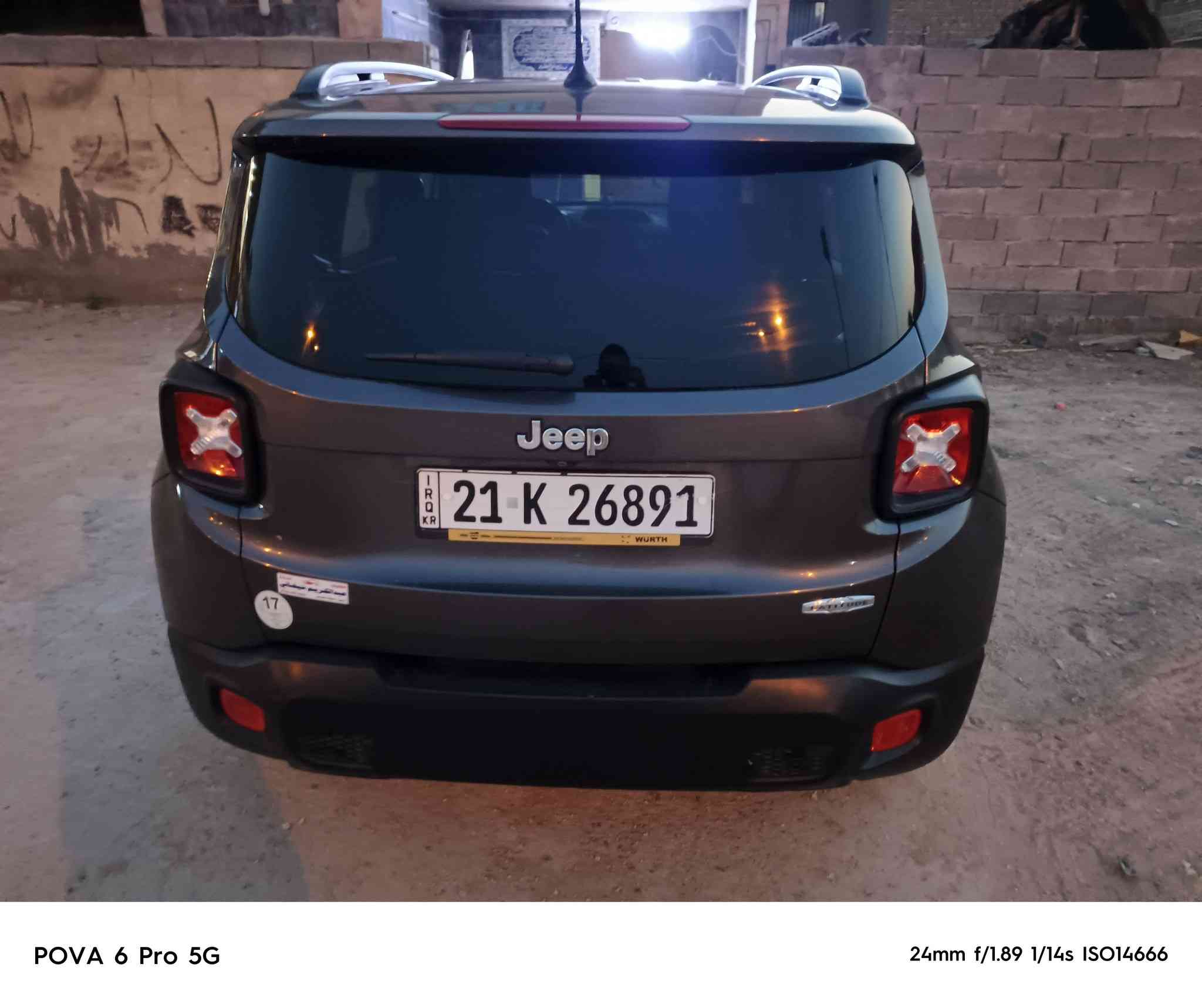 السلام عليكم اخوان بيع او مراوس حسب القناعه جيب رنكيد 17 رقم سليمانيه بسمي حادثهه جاملغ او بنيد البنيد بلادي ولجاملغ صبغ ماشه 80 ميل مواصفات سبورت العتياديه تو ويل مكينه 2400 تحكمات سايد بريك بصمه سعر السياره 110 او بيهه مجال  نقوصات فقط حداديه 50 بل ميه  ***********  مكانهه بغداد السيديه
