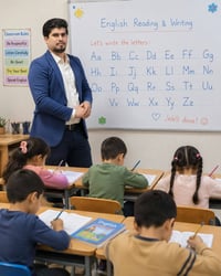 دورة تقوية • تعليم القراءة والكتابة • دروس خصوصية • تحسين الخط • تعليم...