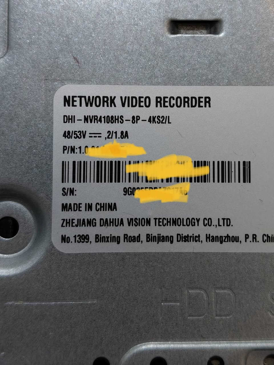 السلام عليكم من رخصه المدير للبيع جهاز نوع دهوا ip أصلي الدقة 4k يدعم الذكاء الصطناعي 8 جنل سويج داخلي مع هارد تخزين واحد تيرا سكن بغداد تليفون واتساب *********** اتصل وتدلل

