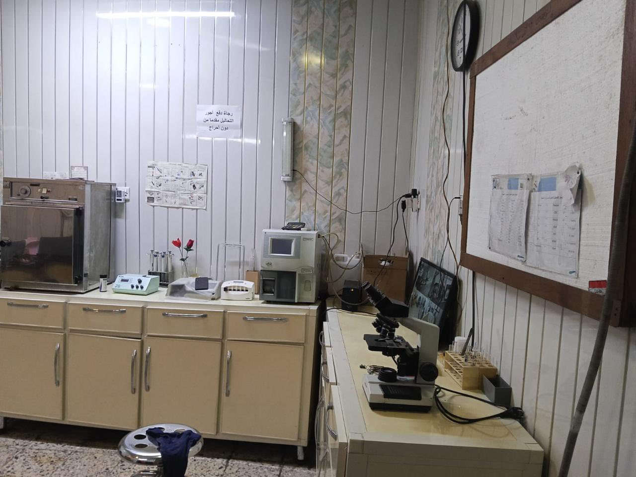 مختبر سنتر في بغداد الكاظميه للبيع 
المختبر هو عبارة عن اسم ماركة عائد لطبيب اختصاص معروف 
يحتوي على اجازتين سنتر مجددة لنهاية ٢٠٢٦
سبب البيع عدم التفرغ 
للتواصل الاتصال بالرقم ***********
