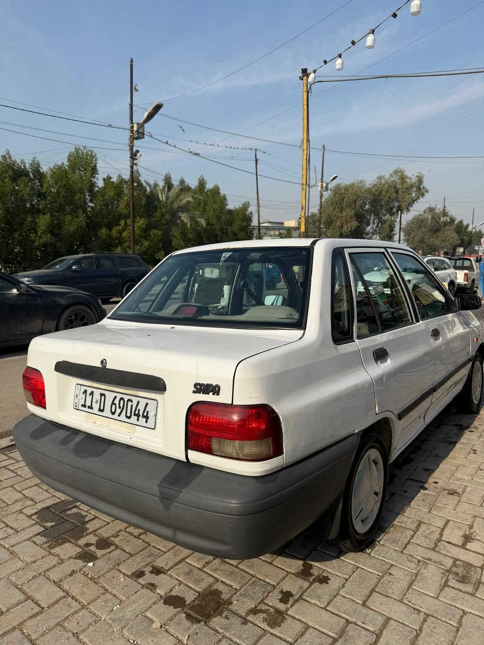 سايبة2010 للبيع  او امراوس

تبديل جاملغ امامي اليمين وابنيد 

مبطن ارضية وسقف 

تايرات جدد 

الگشر كلش نظيف

مكينة ناعمة  او كيرهه حلو

تبريد او تتفئه شغالات 

شواصي نظيفات
سنويه جديده رقم جديد فلس واحد ماذب عليهه

السعر 38 اونص بيهه مجال بسيط

للاستفسار*********** يوجد واتساب 

مكان بغداد شهداء البياع
