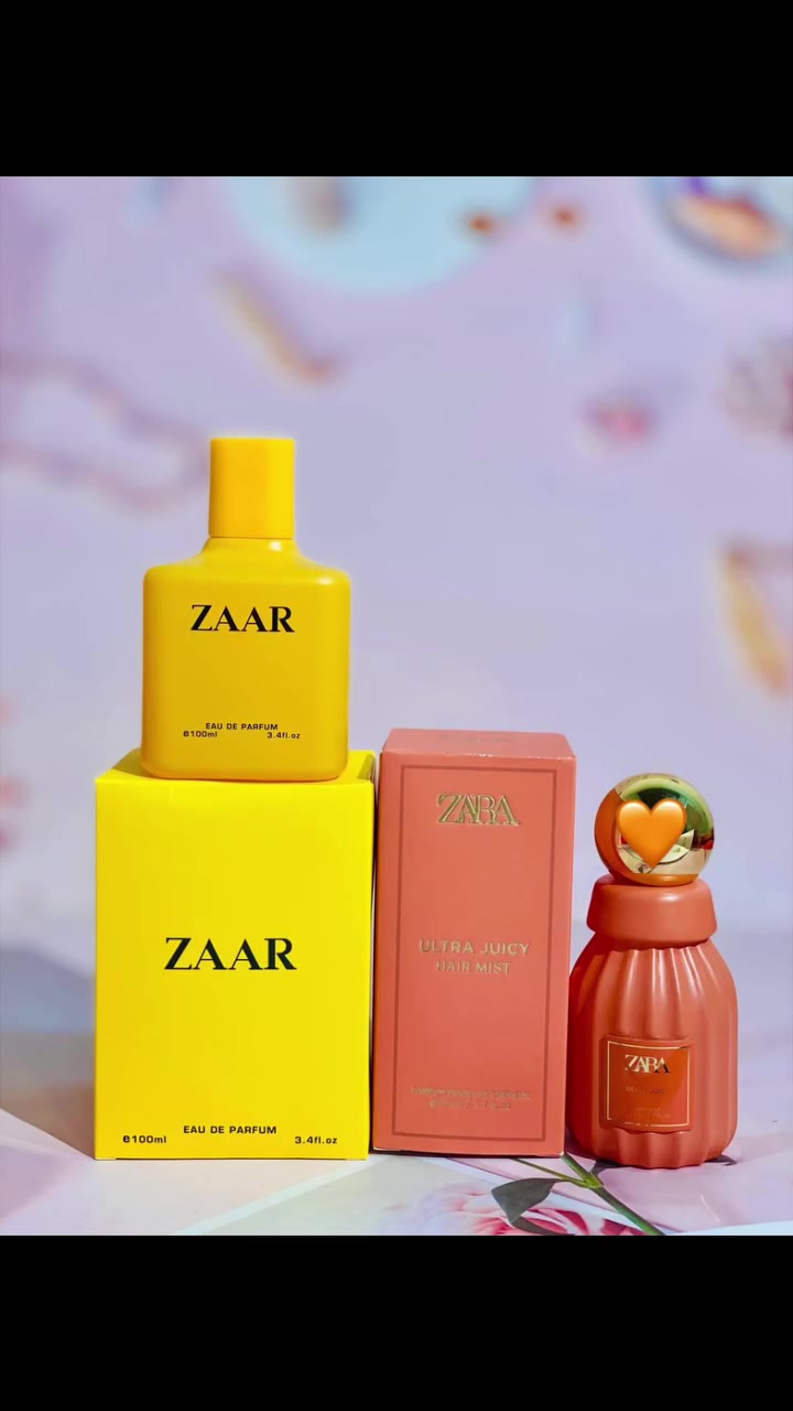 جمعنا لكِ أفخم ثنائي للعناية والجاذبية.. عطر الجسم المركز مع هير مست (معطر الشعر) لحماية شعركِ وبقائه فواحاً طوال اليوم 🎀:

عطر ZAAR الفاخر 🧴 (حجم 100 مل) - تركيز وثبات عالي جداً.

معطر الشعر ZARA 💇‍♀️ (حجم 50 مل) - خفيف على الشعر ويعطي ريحة ونظافة تجنن.
هذا عرض بنات والكميه محدودة #الجميع


**إذا كنت صاحب هذا الإعلان وتريد حذفه لأي سبب، رجاءا أرسل رسالة إلى الدعم الفني**