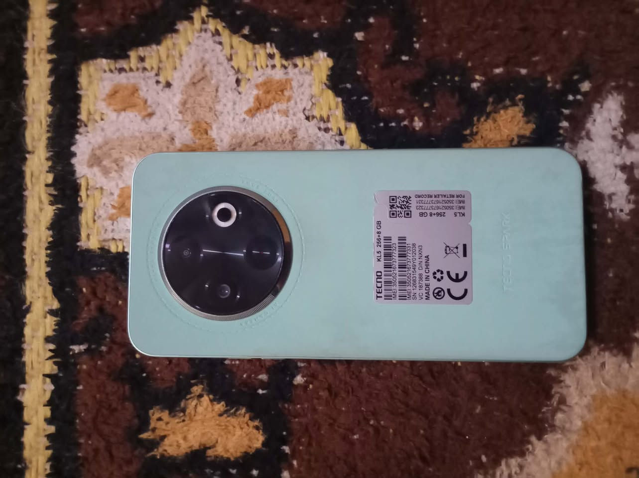 السلام عليكم ورحمه الله وبركاته
البيع تكنو سبارك 30 5G ذاكره 256رام16
صوت ستيريو فوك وجوه شاشه 120هيرتز 
كامره بدقة 50ميكا بكسل دبل خط يفعل خطين ورام 
ضهر جلد طبيعي بطاريه 5000ملي امبير ملحقات فقط جهاز 
جهاز شرط أخو أخو جديد حاله من حاله لستوه مفتوح من كارتون تحطله غراض تبيعه جديد مينعرف 
مكاني النجف الاشرف
وشراي هذه رقمي ***********
