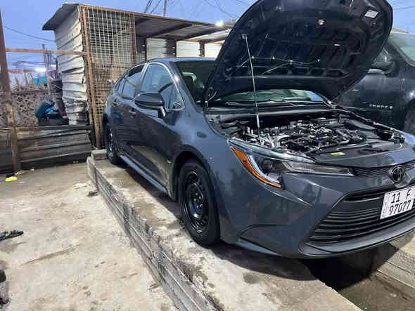 سلام عليكم كورلا 2024  بانزين دخول جديد لون سمنتي ملاحضه البيع فقط كفاله عامه من الصبغ  مبدل بنيد ودعاميه نفس الون وجملق ايسر  بي بارد سيارة جاهزه
من كلشي سيارة خير من الله العنوان بغداد تحويل مباشر 
الاتصال   ***********
