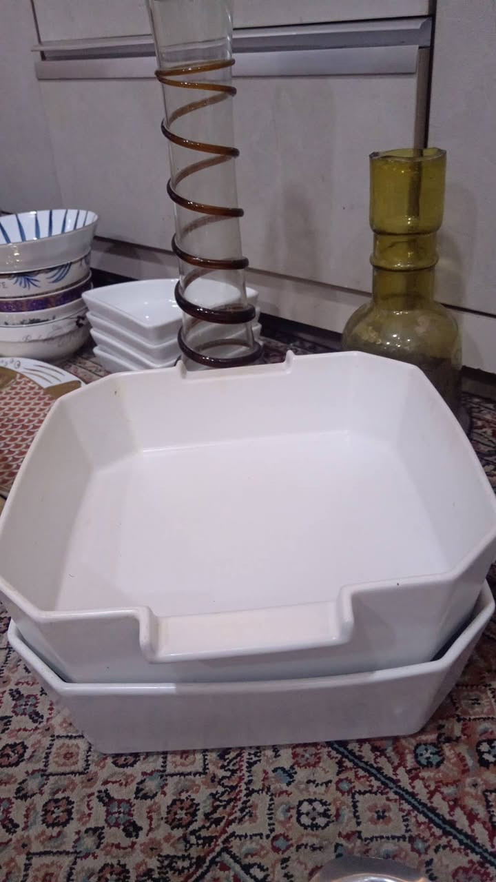 مجموعة غراض مطبخ كداري غير مستخدمه. وصواني ستيل ثقيل قواري بايركسات كبار مجموعة فرفوري فوك ل150 قطعه
ابيعهم شلعه ب75 قفللل كلهم 
ممنوع تنباع قطع شرط سوه كلهم ينباعون لان اكو اشياء بربع واكو ااشياء مجاني واكو اشياء غاليه بلأصل بس داحسبهم شي على ربع قيمتهم عارضتهم
***********
واتساب
الدوره
