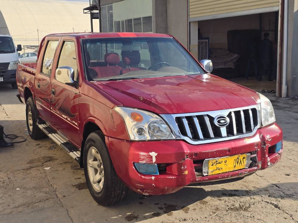 پیکاپ گۆناو مۆدیل 2008 تەحویلە سەنەوی پلاسیکە دەعمی نیە 35 وەرەقەو معامەلە 
*********** وەتسئاپ السليمانية, العراق
