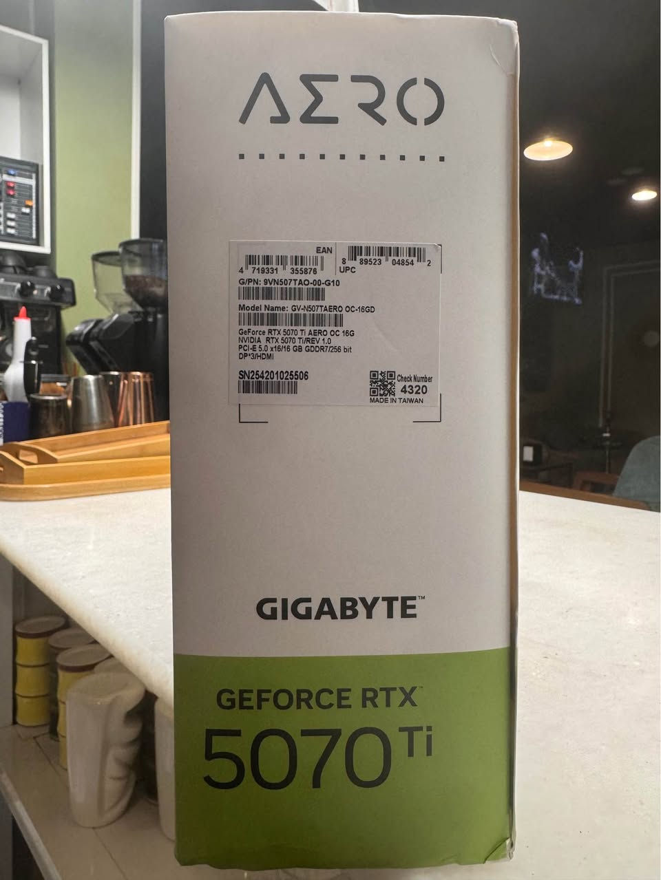 RTX 5070 TI OC 16G  Aero Gigabyte 
جديد بالكارتون بعده مو مشتغل جديد تفتحه بيدك ضمان ٣ سنوات 
توصيل متوفر جميع المحافظات بسعر ارخص من السوق ب١٥٠ الف 
السعر قفل مليون و٥٥٠ الف عراقي 
١.٥٥٠.٠٠٠ دع البصرة, العراق


**إذا كنت صاحب هذا الإعلان وتريد حذفه لأي سبب، رجاءا أرسل رسالة إلى الدعم الفني**