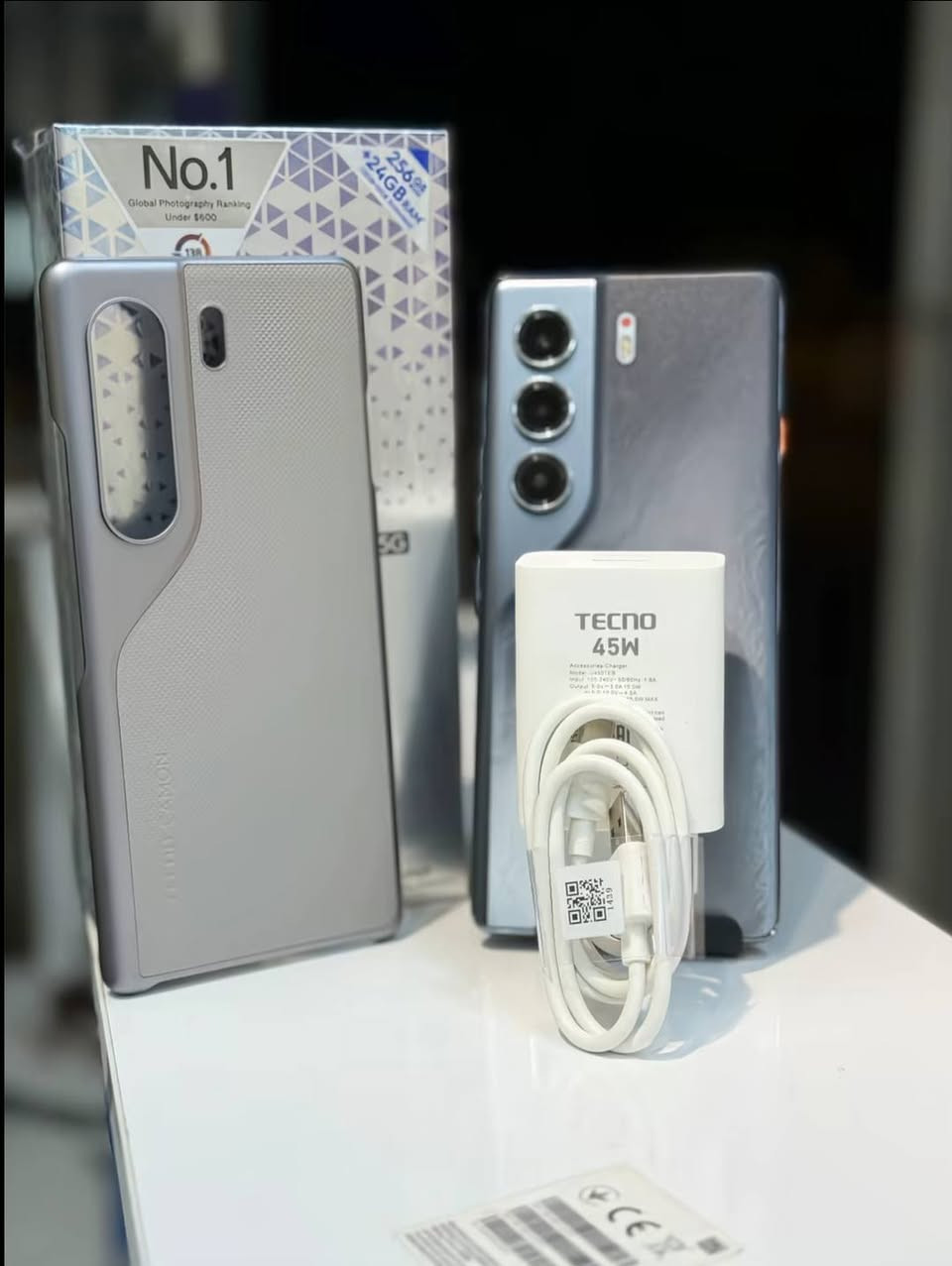 Techno Camon 40pro5Gمراوس ايفون 13عادي او ايفون 14عادي 
ذاكره: 256
معالج: 7300Dimensity
كامره الاماميه: 50MPتدعم ال AI
شحن سريع 45w
جهاز شاشته 144HZيدعم ببجي 120فريم  
زر جانبي لتشغيل الكامره 
ميزة الفلاكشب التقاط الصوره المتحركه السريعه مثل مروحه تشتغل عل سرعه عاليه تلتقطه هيه واكفه 
بي هواي ميزات حلوه جهاز روعهه🔥
ضد الصدمات والماء


**إذا كنت صاحب هذا الإعلان وتريد حذفه لأي سبب، رجاءا أرسل رسالة إلى الدعم الفني**