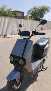 للبيع دراجة HVS شحن بحالة ممتازة   🔋 6 بطاريات نيكل (مبدلات جديد، حاله...
