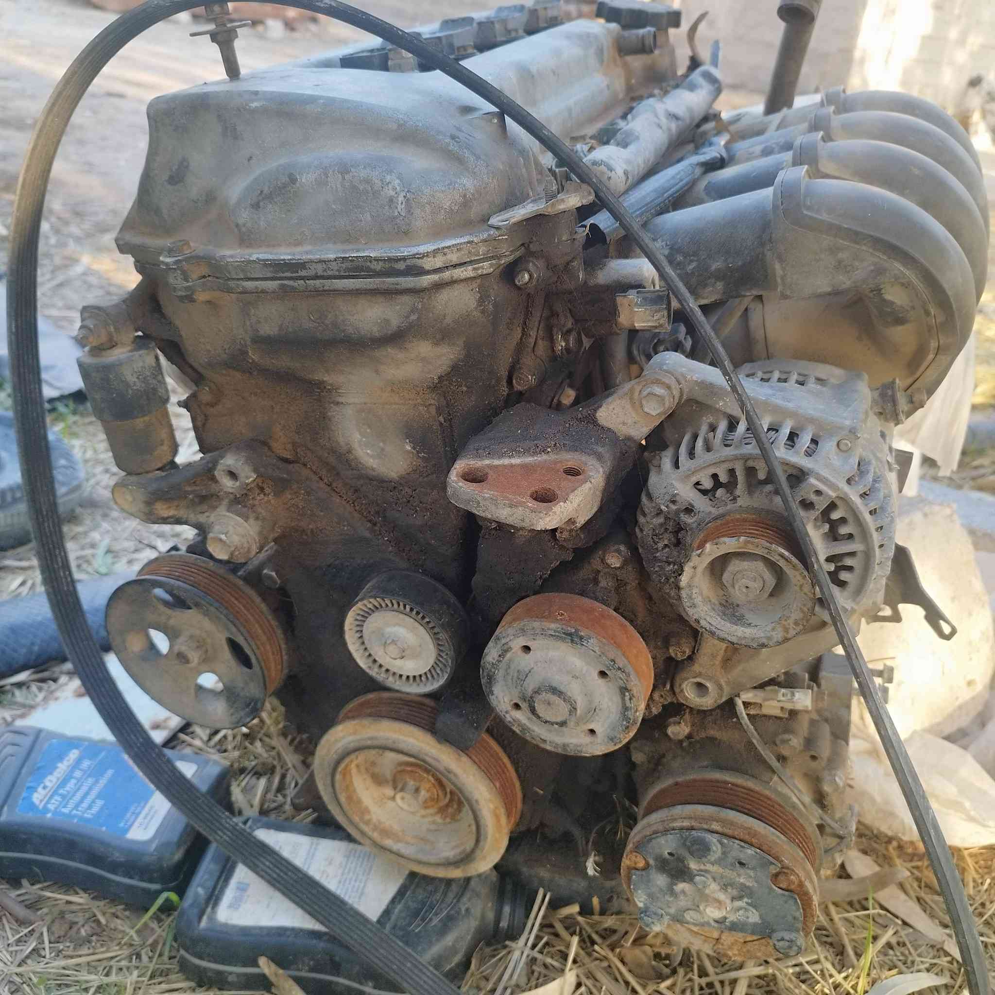 سلام عليكم محرك كورلا نحله هوه بيه تبخير قليل 
1 ضفيره كامله  بدون عقل 

2دينمو 

3باور 

4كمبريسر 

5 دكشن حار 

6 دكشن بارد 

 7 بخاخات 

8جويتر 

ابيع كلهن السعر 450

للستفسار ***********

مكاني النجف
