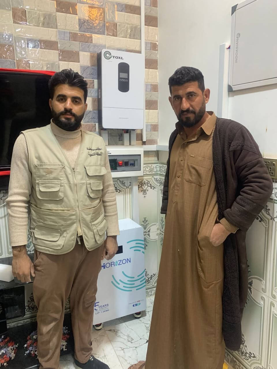 سما بغداد للطاقة الشمسية
تم بعون الله ربط ثلاث منظومات طاقة شمسية من قبل
سما بغداد للطاقة الشمسية في عدد من المناطق لتوفير طاقة مستقرة وكفاءة عالية في التشغيل

المنظومة الأولى 📍
في منطقة العجيلية – صلاح الدين للأخ مهند من أهالي العجيلية
بسعة 10 أمبير ليلي ونهاري

المنظومة الثانية 📍
في منطقة الگراغول – صلاح الدين للأخ أحمد الگرغولي
بسعة 10 أمبير ليلي ونهاري

المنظومة الثالثة 📍
في منطقة اليوسفية – بغداد للأخ رائد أحمد
بسعة 20 أمبير نهاري و16 أمبير ليلي

سما بغداد للطاقة الشمسية كفيلة بهذه المنظومات وضمانها ضمان حقيقي يشمل الألواح والإنفيرتر والبطارية بضمان مكفول

للحجز والاستفسار
***********
وائل أبو محمد
@إشارة
