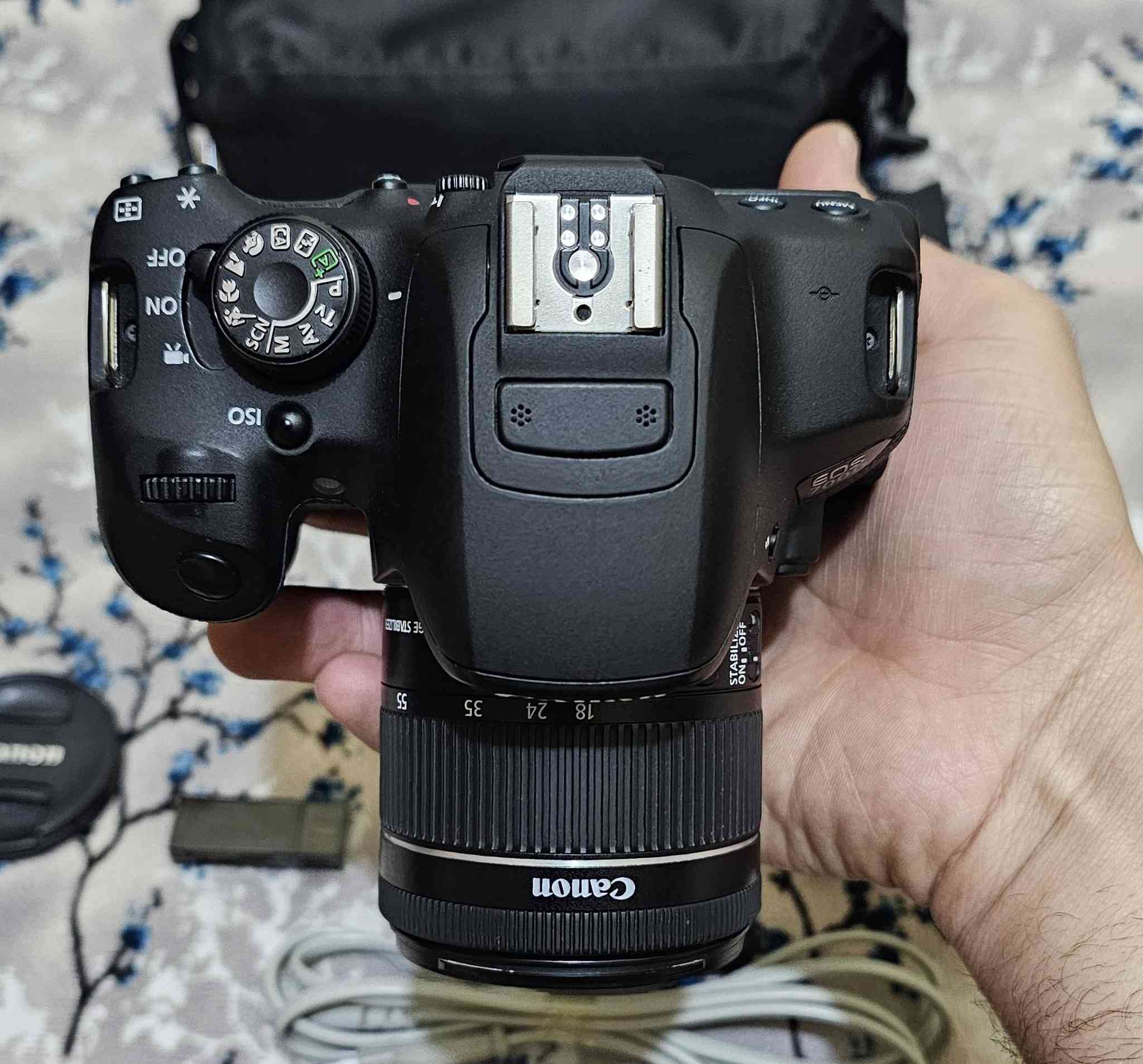 السلام عليكم 
كامرا 700Dكانون مع عدسه 18 55 الستبلايزر اخر اصدار 
مع الكثير من الملحقات كرب حامل بطاريات بطاريات عدد٢ الاصلي شاحنه جنطه حزام كتف تحويله نقل للايفون مع غطاء العدسه 
الكامرا نضافه ١٠٠ 
السعر ٤٠٠ الف
مكاني نجف موجود توصيل ***********
