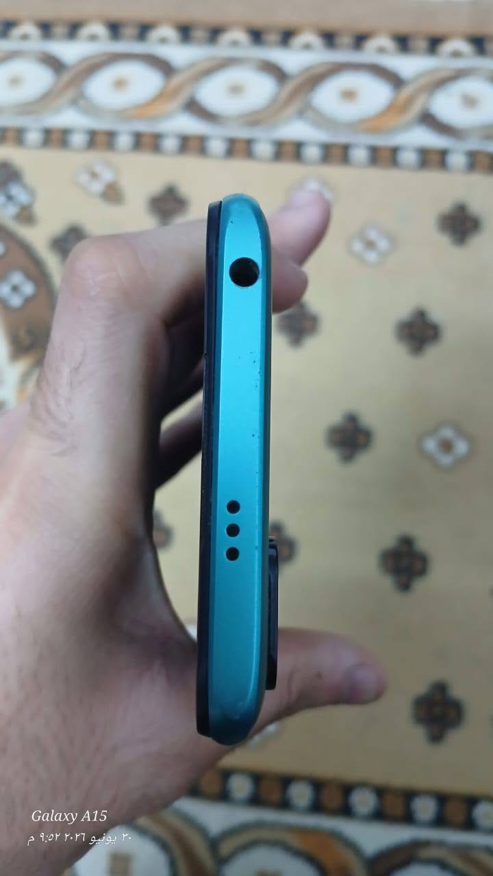 السلام عليكم
جهاز reddit note 10 5G

مواصفات💢
- بصمة اصبع 
- بصمة وجه 
- ذاكره 128 
- الشاشه تجي 90 هيرتز 
- 60 فريم في ببجي 
- يجي بمعالج Dimensity 700
- بطارية 5000 MAH
- ثلاث كامرات تعطي 48 ميكا بكسل 
- كامره أماميه تعطي 8 ميكا بكسل
- معروفه مواصفات الريدمي ماكو داعي احچيها 

كارتونه موجوده وكفرات ثنين 

 بيه مشكله الي هيه زر التشغيل او زر الباور الموضح بالصوره تكدر تسويها بـ5 الاف بس ماسويتها لان أريدها واقع حال أمام الشخص 

 وللمعلومية قبل سنه أخذته بـ330 الف 
وهسه سعره 125 وبيه مجال

مكاني* كربلاء - طويريج - سيطرة الإبراهيمية 

الرقم ***********
واتساب وماسنجر موجود
