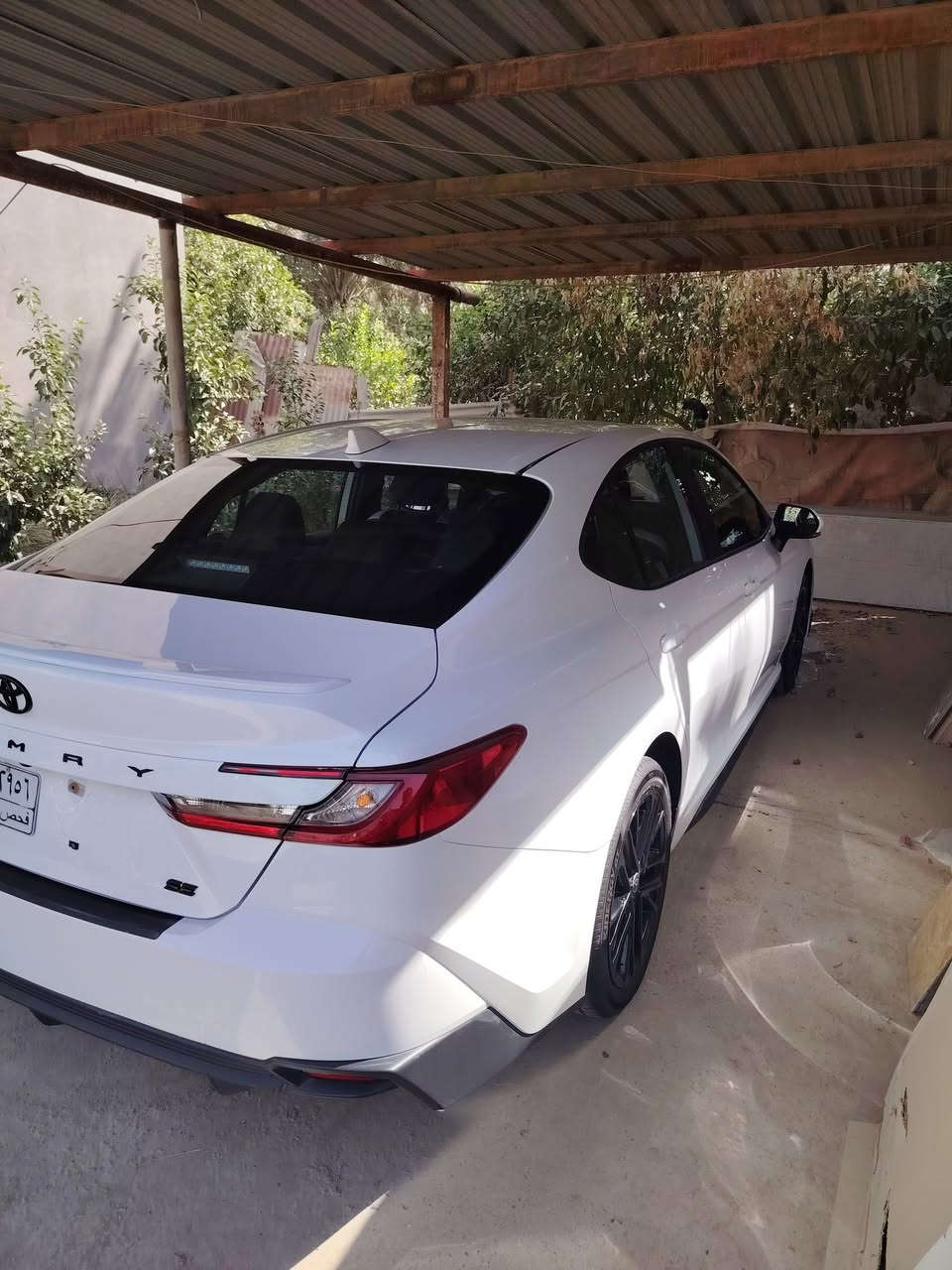 2025 Toyota Camry XSE Hybrid 
السلام علیکم
للبيع تيوتا كامري هايبرد 2025
فئة XSE
وارد آمریکي 
الضرر بنيد ودعاميه مبدل بلادي اصلي نفس اللون بدون ايرباك الضربه شطح فوق على الايت والبنيد
عداد المسافه 4 الاف ميل فقط
مواصفات السياره
مكينة السياره 2500 
بصمه
شاشه كبيره
کامره خلفيه
ECO NORMAL SPORT 3 انضمه قیادة
فول تحكمات ستيرن
را در امامي وتوقف ذاتي
رادار خلفي وتوقف ذاتي
مثبت سرعه
قياده ذاتيه
کشنات جلد
نقطه عمياء
تحديد المسار
هاند بريك دكمه
نضام HOLD
شاحن لاسلكي
منفذ Usb
شحن تايبسي عدد 2
السعر  250 ورقه وبيه مجال بسيط
رقم الهاتف ***********
