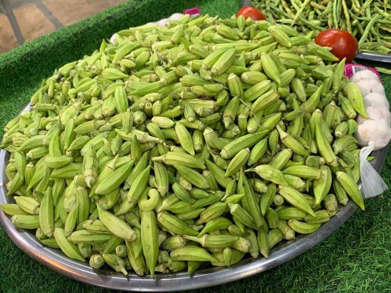 طماطه 500 
بصل 🧅 750 
بصل كرستال 750 
 لوبيه 2000 
بانيه مال تجميد 2000
بطاطه 750 
خيار 750 
عنب 🍇 1500 
ركي كيلو 500 حكه 2000


**إذا كنت صاحب هذا الإعلان وتريد حذفه لأي سبب، رجاءا أرسل رسالة إلى الدعم الفني**
