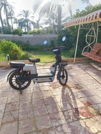 دراجه شحن • دراجة كهربائية • دراجه 5 بطاريات • موديل 2024 • دراجه شحن ...