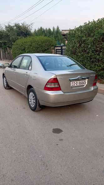 السلام عليكم
للبيع كورلا بيكاجو 2003 بغداد الدولي  باسمي   مكينه 1800.  1zz كير مكينه مكفول  صدر نضيف  تخم تاير السياره مصبوغه عام  مكفوله من  الضربه  دواخل كفاله  وسونارها بل منشور  السعر 72 وبيها مجال بسيط رقم *********** العنوان الدوره هوررجب قرب المستوصف الصحي
