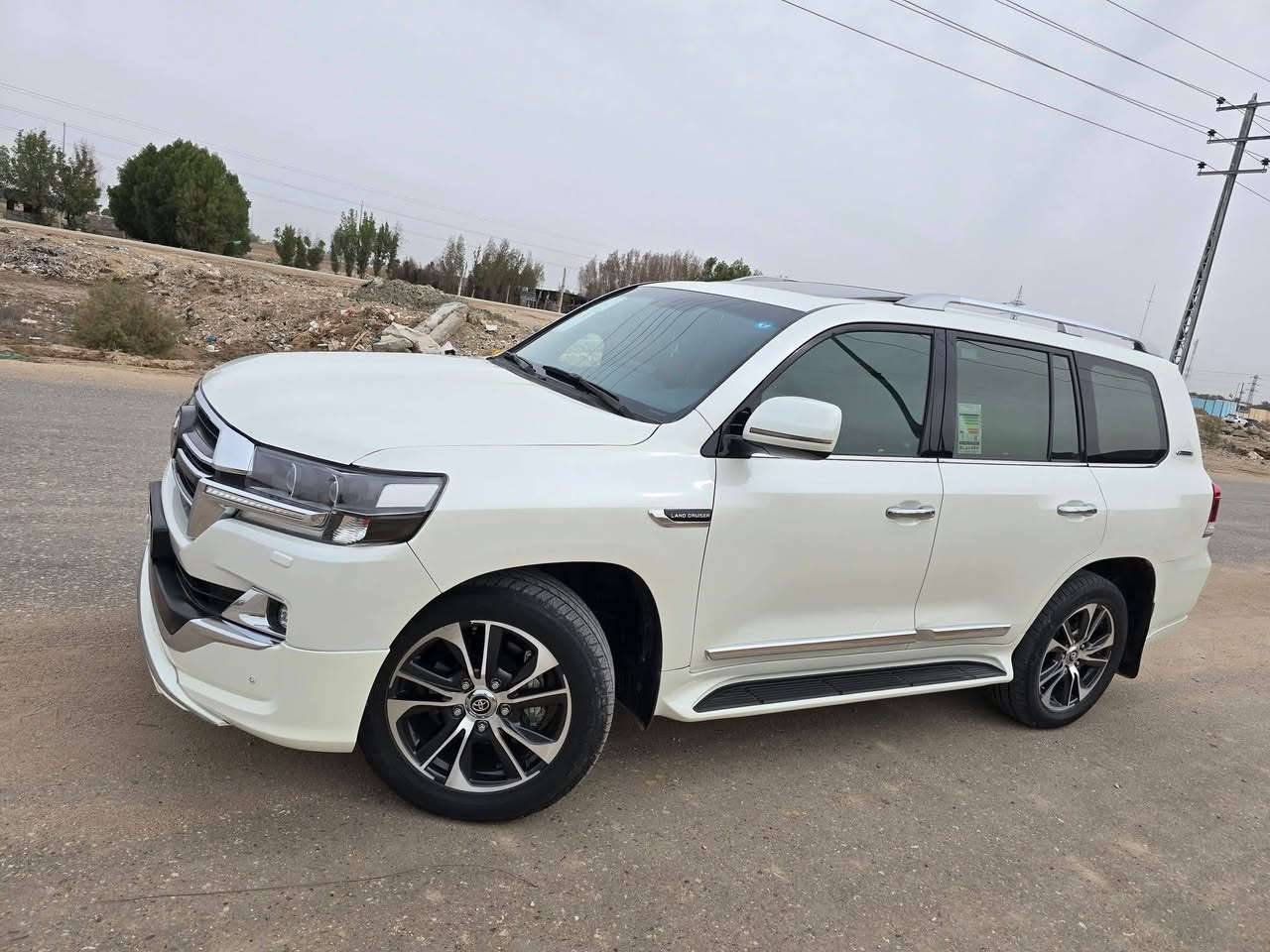 السلام عليكم اخوان لاندكروز موديل 2020ساز بسمي رقم بغداد نكليزي هزه سنويه فحص كوله جديدمكنيه V6 مامفتوحه كير مامفتوح كلها على وضع الشركه  السياره فول موصفات معروفه مواصفات الساز شنو فول فول سلايت تبريد مركزي كشن جلد كشنات كهرباء مري شفط زراك لايت كيجات لكزز جنطه كهرباء السياره بيها ثلاث قطع صبغ السونار مرفق ماشيه 86 حقيقي نظافتها 100% بحالة الزيرو السعر 458ورقه قفل قفل قفل  بيع او مراوس حسب القناعه الاستفسار 
***********
***********
العنوان بابل
