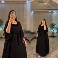 فستان • لينن • مقاسات ٤٠-١١٠
