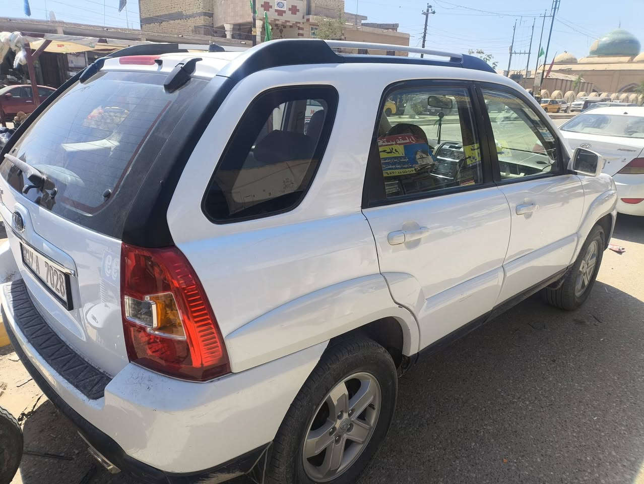 سلام عليكم  
كيا سبورتج موديل 2010 تحويل باسم المشتري خليجي كفاله عامه ضربه وصبغ  
مواصفات سياره فول فتحه سقف  ويل كب باقي مواصفات معروفه 
محرك 2000 دوش مكينه وكير وحداده وتخم تاير ع وضع شركه 
مـكــان-الــسياره-الناصرية
الــســعر: 128 وبيها مجال 
الاستسفسار اكثر 
***********
