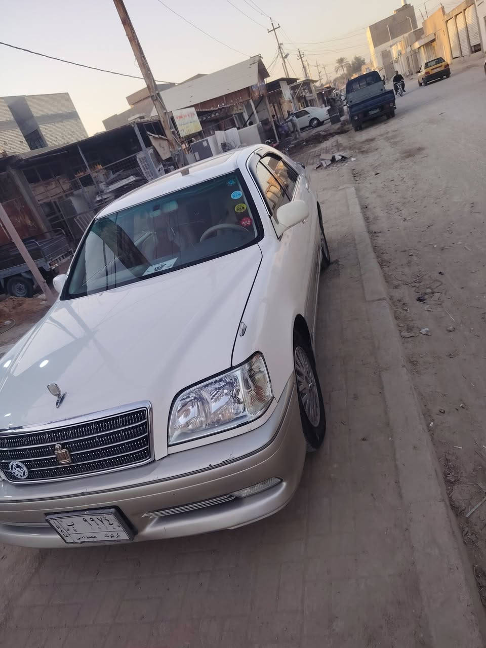 السلام عليكم مديل 2001 مكفوله من الكص والنقل والضربه القويه
السياره جاهزه من كلشي مكينه فيفيتي كير جديد حداديه جديده مال جناي كلشي ماعايزة تخم تاير السياره حلوه 4
دكم كرستال اصل فول فتحت سقف السياره مفحوصه ومدفوع الكمرك وقرصها موجود بل سياره باقي بس ع رقم اتريد وكاله اتريد تحويل تحوير فوك وجوه نجف العنوان نجف 
عباسيه السعر 115 وبيها مجال قليل***********
