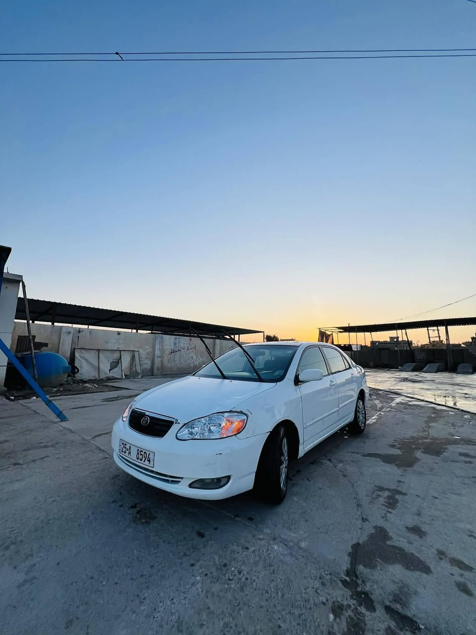 السلام عليكم كورلا نحله 2006سلايت كير عادي تبريد
ضررها جاملغ خلفي وباب تبديل بلادي السياره كامله 
كهربائيات كلها شغاله كير محرك شرط سياره جاهزه مايعوزها شي تخم تاير جديد رقم كركوك الدولي بسمي شرط سنويه جديده وتحويل شرط السعر 85 وبيها مجال يرهم مراوس حسب القناعه ***********
