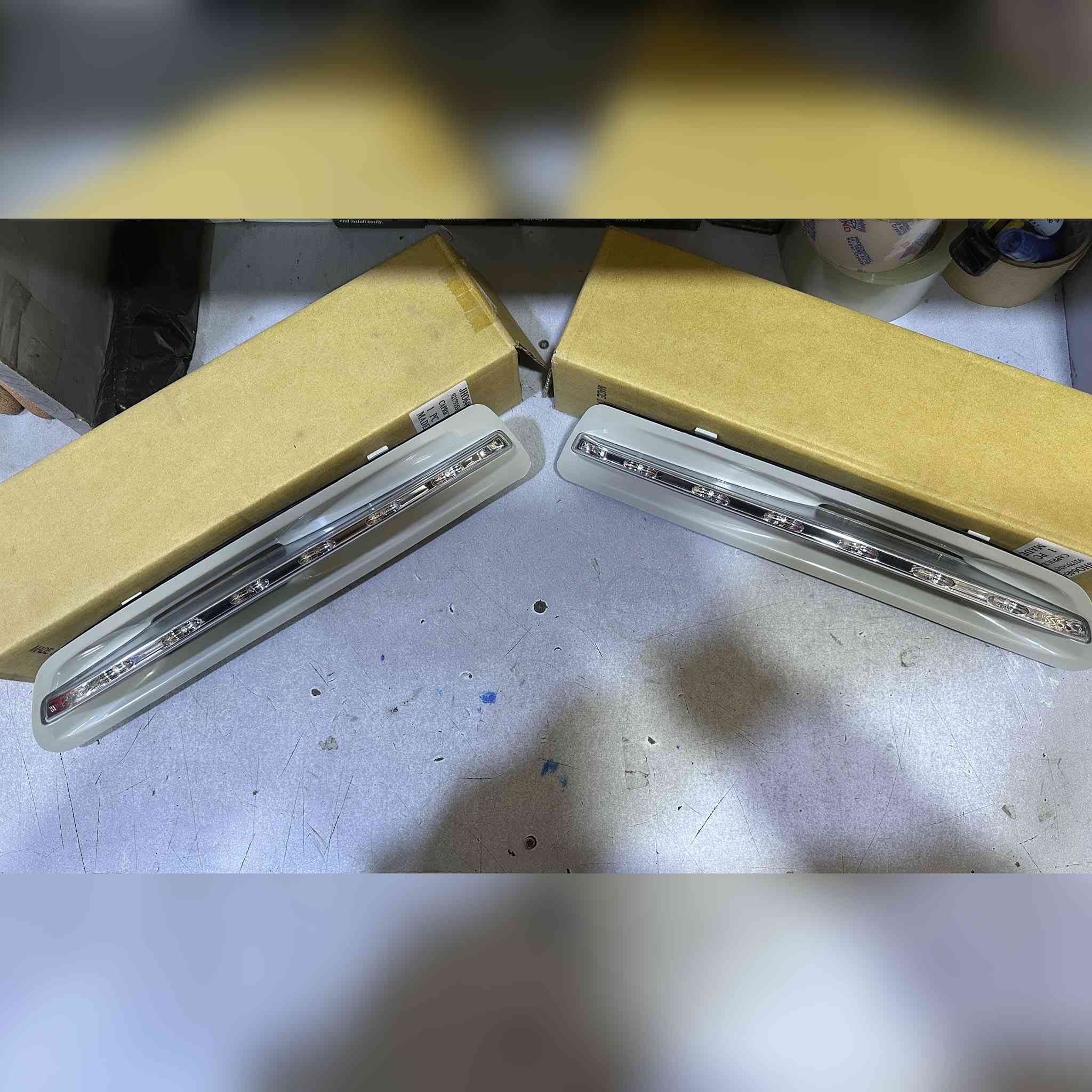 سلام عليكممن رخصه الادمن
 سكن كابرس (بروجكتر )تحت الايت تايواني الصنع خام ينصبغ بلون السياره 
جديد بالكارتون وعندي كميه مفرد وجمله للي يريد يتدلل 
للاستفسار على الرقم واتساب او اتصال
***********
