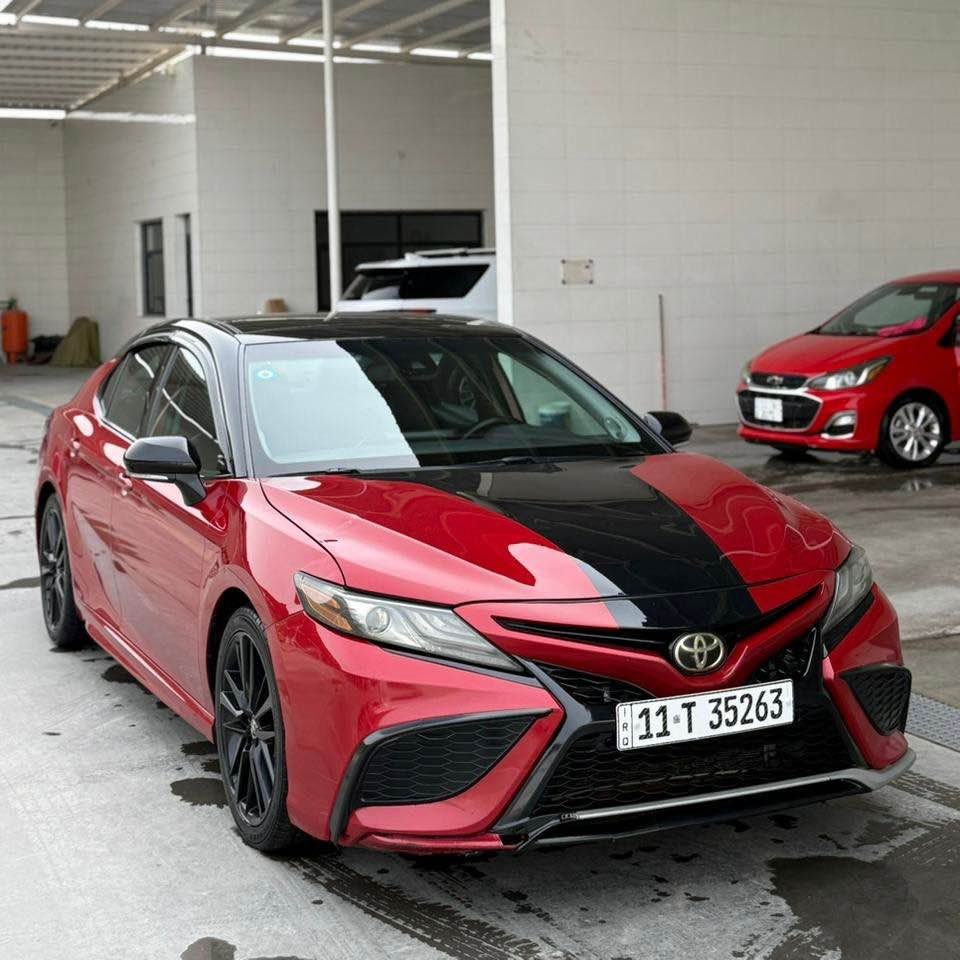 سلام عليكم
{مكلف بالنشر } اعلان :
 كامري موديل 2021 فول الفول xse  تو كلر بلادي

 من أمريكا السياره كلش جديده هزه وسنويه جديده بسمي الحداديه 100‎%‎

حادث السياره جداً بسيط 

الحافه مال بنيد شبر فقط ومعدله بارد ع أيدي بدون قطرة صبغ ولا تبديل حته بنيد ما مفتوح 

السعر : 200 بيه مجال بسيط 
خابروني و عيوني الكم اني 

*********** واتساب قفط
*********** اتصال قفط بغداد, العراق
