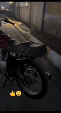 السلام عليكم دراجه تعمير 2026 محرك رابيدو صارله قليل من تعمرت شاصي سكنر 7 اوراق دراجه نفس الصور الرقم *********** متواجد خاص راصطه طياري ثقيل
