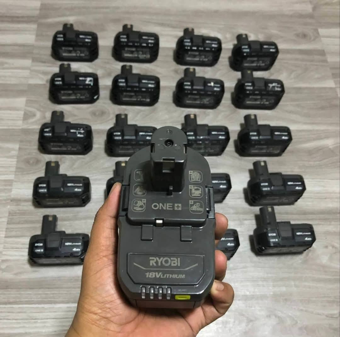 بطاريات ريوبي اصلي 4 امبير انتاج حديث كله نضافه فول فول شغال شرط شغل متوفر عل فحص متوفر جمله اخر قطع


**إذا كنت صاحب هذا الإعلان وتريد حذفه لأي سبب، رجاءا أرسل رسالة إلى الدعم الفني**