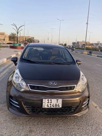كيا ريو موديل 2016 وراد خليجي السياره كلين بدون اي كلام صبغ وحادث فقط ...