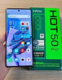 جهاز Infinix HOT 50 Pro+جديد صارة سبوع البيع سعرها ٢٥٠ 07705687350