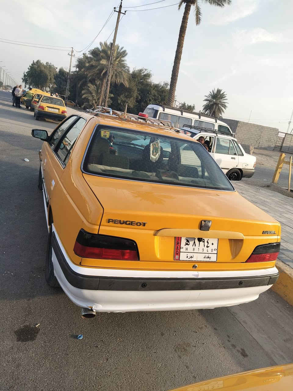 سلام عليكم بيجو بارس 18 كفاله عامه تخم تاير كير مكينه صدر كفاله بغداد مصفره تحويل ثاني يوم ***********
