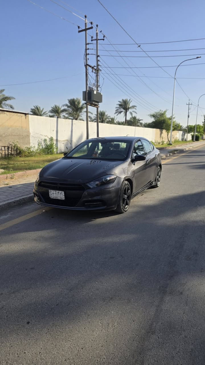 دوج دارت 2015 محرك ٢.٤ 
ماشيه ٩١ الف مايل صدر نص عمر تبريد ضعيف محرك وكير مكفول دواخل نضيفه جدا
 بيه جراد
 ٥ ويل كب 
حادثه دعاميه و جاملغ يسار حادث خفيف  
رقم بغداد 
باسمي 
المكان بغداد العامرية 
السعر ٨٥ بيه مجال بسيط للشراي 
للاستفسار ***********
