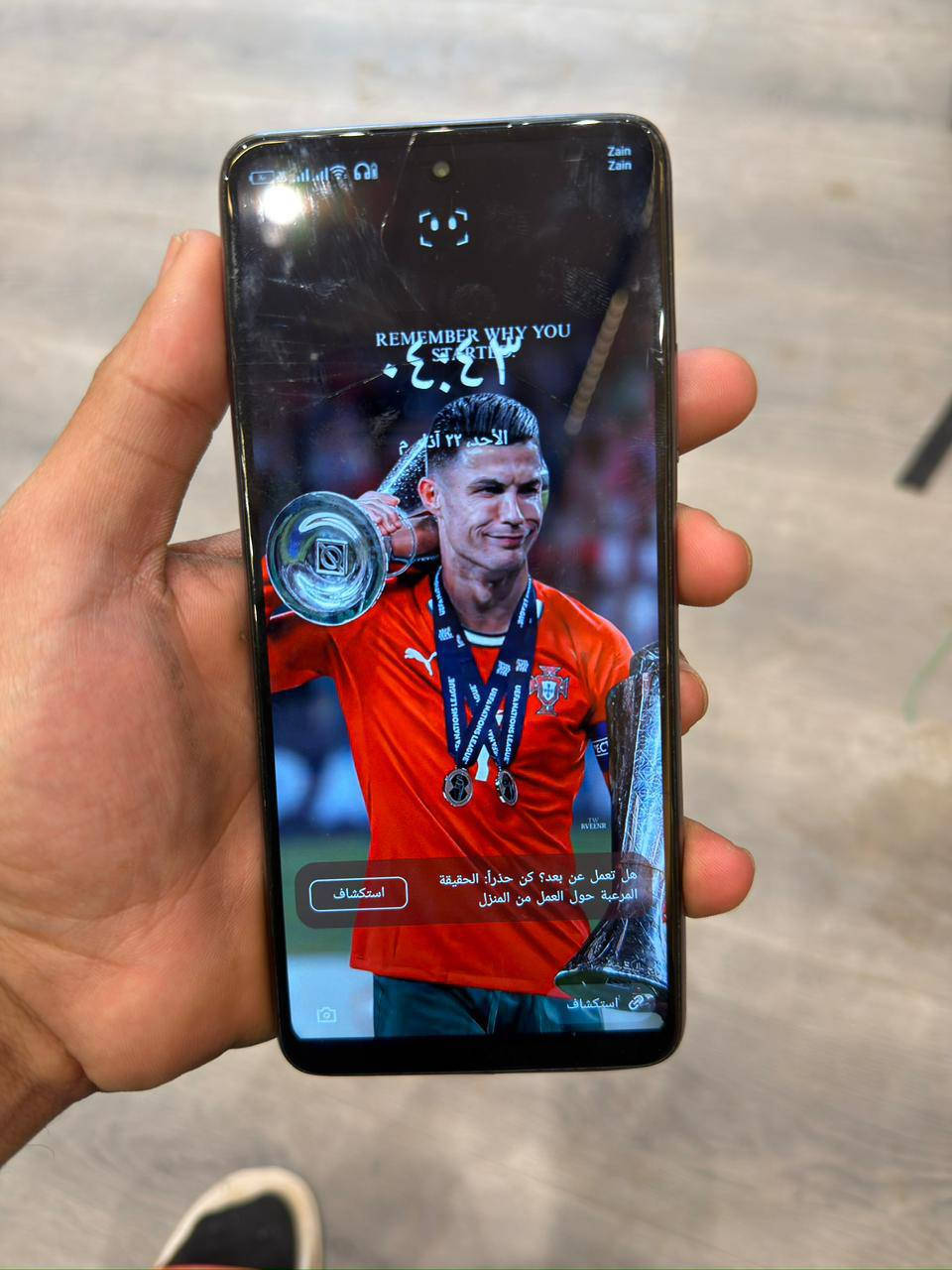 السلام عليكم جهاز انفنكس نوت 10برو ذاكرة 256 جهاز نضيف وحلو بي بس هاي الفطور بشاشه ما ماثره على المس جهاز يلعب 90 فريم بوبجي قوي ب الالعاب كامرته حلوه سعره 100 الف رقم *********** عنوان النجف كوفه شارع المعمل قرب جامع الخزاعل
