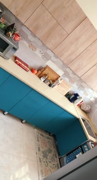 كاونتر خشب • مرمر طبيعي • الغدير بغداد