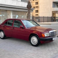 مرسيدس ١٩٠ • ١٩٩٢ • رقم اربيل دولي