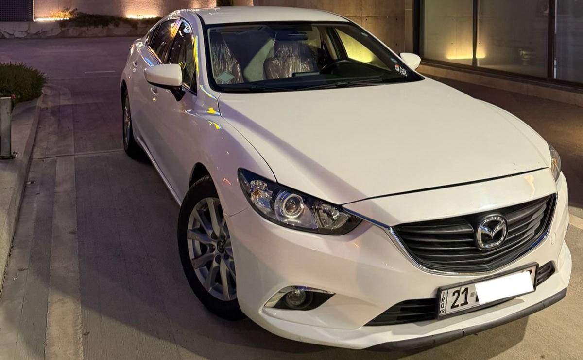 مازدای 6 مۆدیل 2016
 خلیجی ناو زەرد مەکینە ٢.٥ 
٢ مۆدی لێخورین (سپۆرت-عادی)
١٧٦٠٠٠ حەقیقی ڕۆشتووە
گێڕو مەکینەی بە شەرت 
٤ تایەی تازەی بۆ بەسراوە
کامل سێرڤز کراوە و پێش و دواشی تازە داگیراوە
ڕەقەموو هەزەو سەنەوی تازەیە تا ٢٠٢٩

سعر لە کۆمێنت داوابکە ڕاستەخۆ بۆت دیت 📩 

پێش و دوای کەپسە 
١ دەرگای بۆیاخە و لەگەڵ ٣ پەڵەی بچوکی بۆیاخە
٢ بست تەعدیلی هەیە

ژمارەی خاوەنی 
***********
