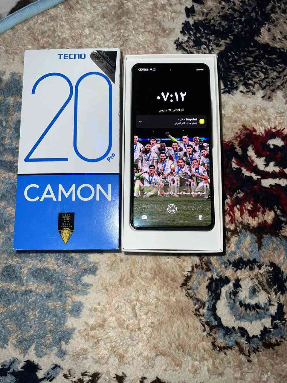 مبايل تكنو كامون ٢٠ برو نضافه فول ما بدل بي اي شي مستخدم شي قليل للبيع او مراوس موطور***********
