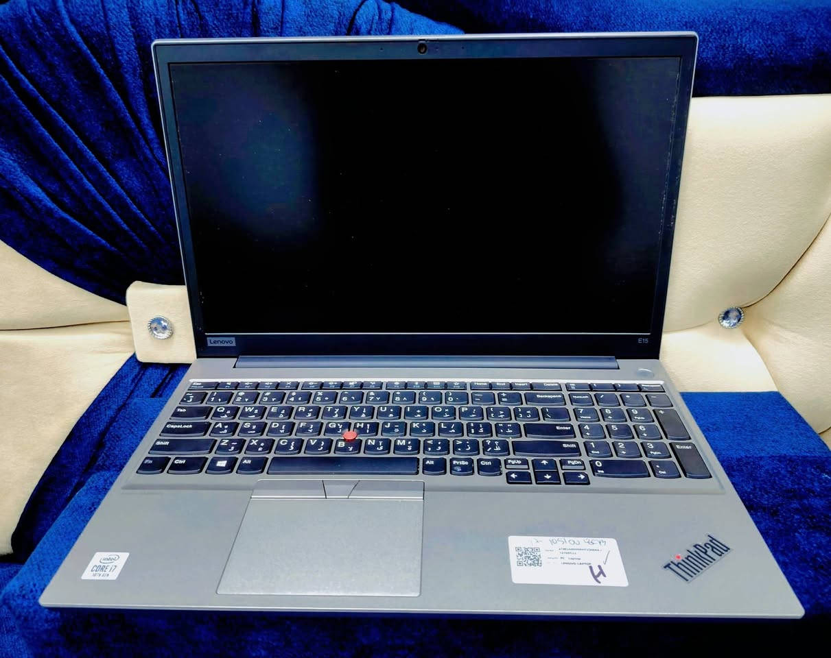 عروض النااار 🔥🔥 مناسب للبرامج الهندسية مثل الاوتوكاد و العاب البوبجي. 
لابتوب Lenovo E15 رفيع جدا من فئة  الجيل العاشر   ورام 8 كيكا  و هارد 256 ssd M.2 NVMe  بنظافة عالية. 

💭 مواصفات اللابتوب⚡⚡⚡⚡ ⬇️

Lenovo E15
Core i7- 10
Ram: 8 GB DDR4 
Hard: 256 GB - Ssd M.2 
Graphic card: Intel (R) HD Graphics 620 - 4 GB
Screen: 15.6 Inches FHD 
Keyboard: English - Arabic

لابتوب Lenovo E15 
كوراي 7 - الجيل العاشر
رام: 8 كيكا 
هارد: 256 كيكا - SSD
كرت شاشه داخلي 4 كيكا 
حجم الشاشه 15.6 انج  FHD 
كيبورد ضوئي - ليزري ( عربي - انكليزي) شاشة لمس
السعر: ٤٥٠ الف دينار فقط.

🎁🎉  الهدايا والملحقات 🎉🎁

♡ حقيبة
♡ ماوس 
♡ شاحنة 

⭐️ يوجد توصيل لجميع محافظات العراق 🚚
♡ 5 ألف لبغداد.
♡ 7 ألف لجميع المحافظات.

📝 للحجز والاستفسار، 
يرجى التواصل معنا عبر ماسنجر الصفحة
او عبر الواتساب: ***********
🤝 مركز نانو تكنولوجي 
لبيع وشراء اللابتوبات المستخدمة في العراق
العنوان: بابل - المحاويل - حي الاسرة 

ضمان من اي عطل لعشرة أيام لجميع القطع.
