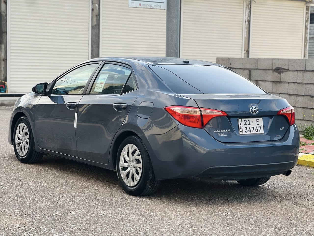 كورلا وارد أمريكي
موديل 2019
فئه LE
لون نفطي
مواصفات
شاشه 
كأمره 
تحكمات 
رادار امامي 
تحديد مسار 
بعد مواصفاته معروفه 
ضرر فقط دعاميه بدون دواخل بدون ايرباك بي قطعتين ونص كلير امريكا بدون دواخل 
كير مكينه بشرط 
سعره 125 وبي مجال للشراي 
عنوان ديالى خانقين 
واي استفسار 

***********
