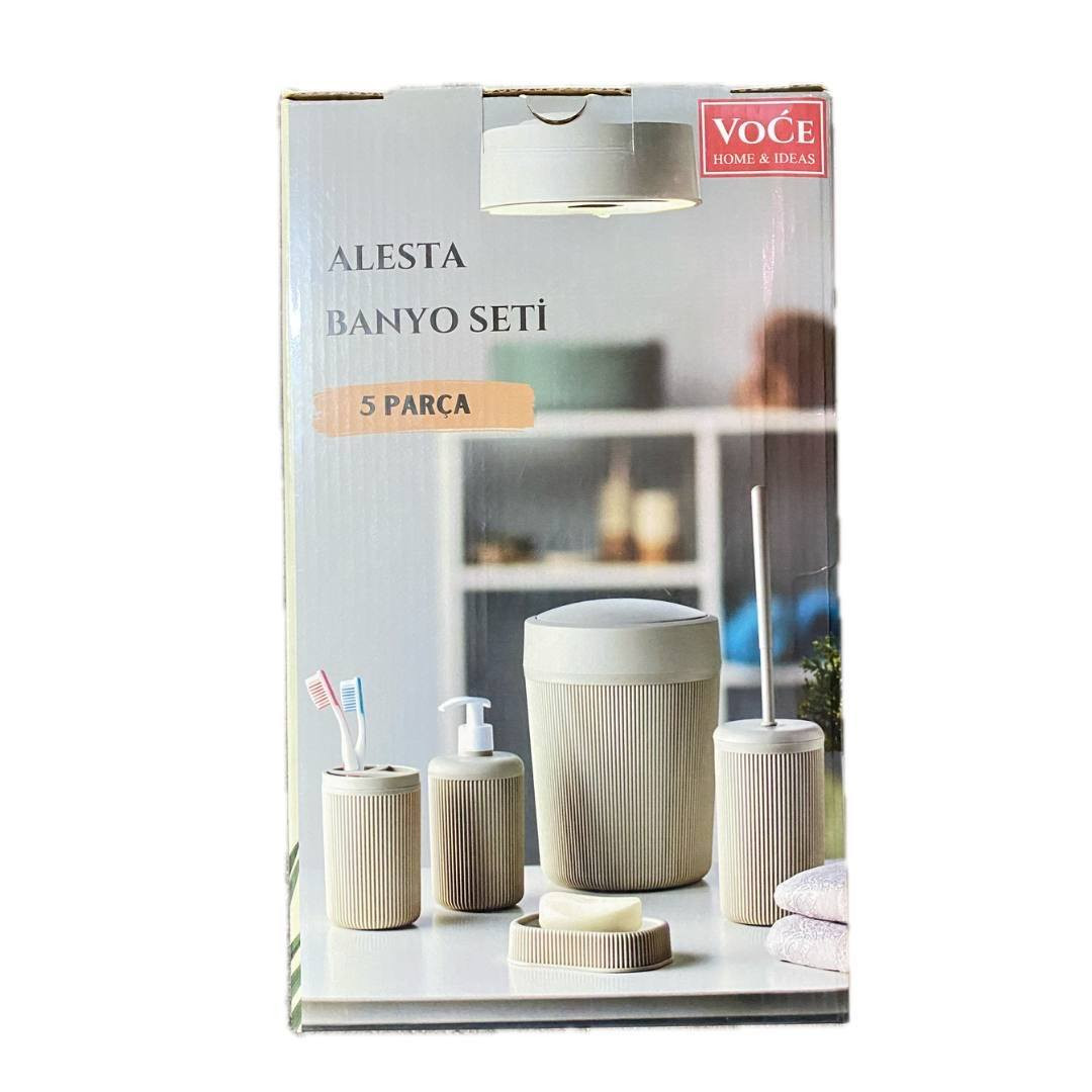 ✨🛁 خليكِ مرتّبة وأنيقة مع طقم الحمّام VC-150 العملي!

5 قطع أساسية تجمع كل احتياجات النظافة في تصميم واحد أنيق ومتناسق 💫
(فرشاة تنظيف – سلة مهملات – حافظة أدوات – موزّع سائل – قاعدة صابون)

🎨 متوفر بـ 3 ألوان فاخرة: أبيض، بيجي، رصاصي
ليكمّل ديكور حمّامك بأسلوب راقي!

🧼 تصميم تركي قوي وطويل الأمد
يرتب الحمّام، يوفر المساحة، ويخلي كل شي بمكانه الصحيح 👌

🗑️ سلة مهملات بسعة 5 لتر… الحجم المثالي للاستخدام اليومي بدون فوضى.

✨ خيار مثالي لكل بيت يحب النظافة، الترتيب، والجمالية…
خلي حمّامك دايمًا مرتّب ومنسّق بدون مجهود! 💙
للتواصل واتساب: ***********
