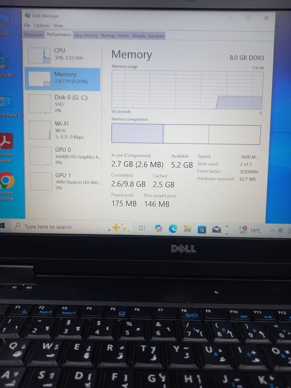 كارت شاشة خارجي 2 كيكا 
لابتوب دل dell 
المعالج كور اي 5 الجيل 4
فئة المعالج m
الهارد    256      ssd 
الرام 8.  ddr3
كارت الشاشة  2 منفصل 
حجم الشاشة  14 
الشاحنة اصلية 
نظام التشغيل ويندوز 10 عربي انكليزي 
الملحقات شاحنة وجنطة 
السعر  175
***********
***********
يوجد توصيل

متوفر 
تتوفر مجموعة لابتوبات بأسعار مناسبة ومواصفات
