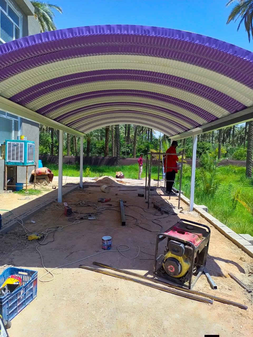 #مضلات #الحديثه( #كيسبان)
الاتصال على ارقام
‏‪***********‬‏
***********
 متوفر جميع القياسات والالوان🪓(باسعارتنافسية)معدن مطلي طلاء حراري ومقاوم للحراره العاليه والامطار ☔🌡⛱التفاصيل العمل والمواد التي نستخدمها
1- سمك كي سبان 05⛓
2-سمك الحديد البوري 3 انج 2 ملم مضبوط🧲
كرسته وعمل 📐
كذالك يوجد :- عمل جميع السقائف سندويج بنل وكيربي
