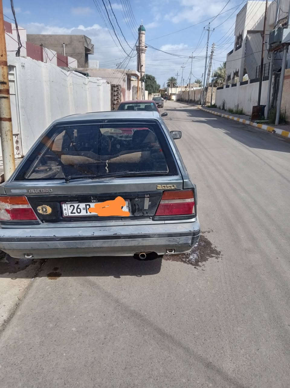 سلام عليكم نيسان بلوبيرد موديل 1991 رقم انكليزي صلاح الدين مشروع وطني سنويه 2030 كير محرك كورلا اوتماتيك خير من الله تخم تاير جدد سياره جاهزه السعر 25 هذا رقمي *********** واني حاضر مكاني سامراء
